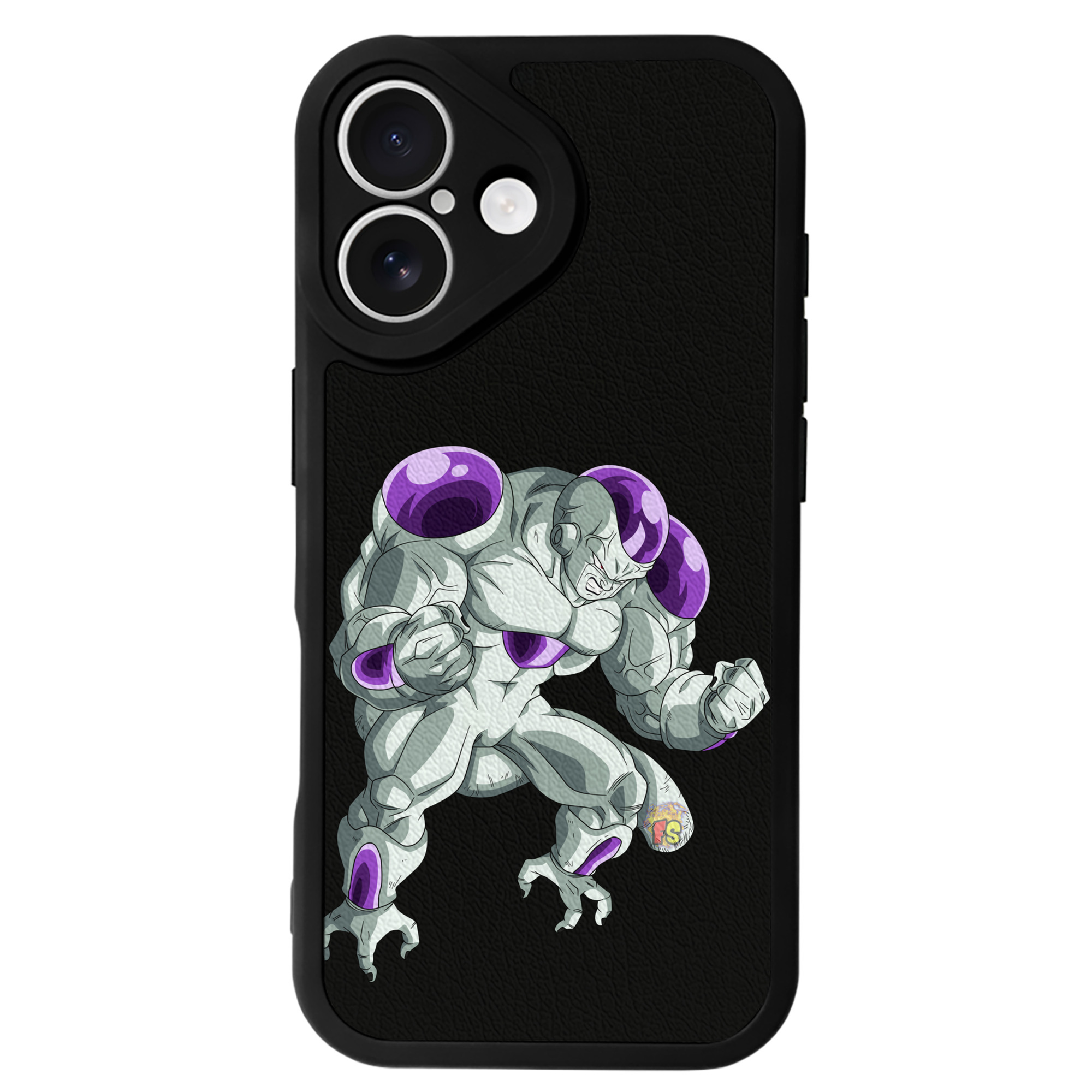 （画像用） ドラゴンボール フリーザ DRAGON BALL Frieza 【iPhone 16シリーズ対応】シリコンスマホケース（レザー調） 材質：シリコン